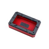 Colibri Rally Ashtray Siyah - Kırmızı Puro Küllüğü TR9940