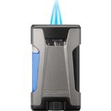 Colibri Rebel Çift Jet Puro Çakmağı Gri