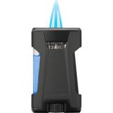 Colibri Rebel Çift Jet Puro Çakmağı Siyah