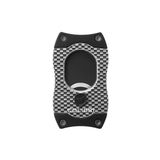 Colibri S-Cut Karbonfiber Beyaz - Gümüş Puro Makası Kesici