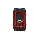 Colibri S-Cut Karbonfiber Kırmızı Puro Makası Kesici