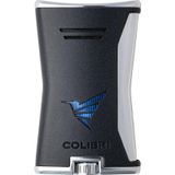 Colibri Tek Torch Pürmüz Siyah-Gümüş Slim Puro Çakmağı