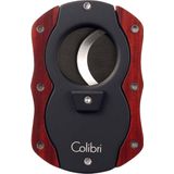 Colibri Wood S-Cut Kırmızı - Siyah Puro Makası Kesici