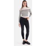 Colins 760 Diana Süper Slim Fit Yüksek Bel Dar Paça Siyah Kadın Pantolon Cl1065322 Mavi