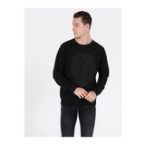 Colin's CL1051127_Q1.V2_BLK Regular Fit Erkek Siyah Sweatshirt