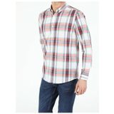 Colin's CL1052645_Q1.V1_ORA_M Turuncu Regular Fit Shirt Neck Erkek Uzun Kol Gömlek