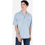 Colin's Colins 176 Joseph Rahat Kesim Shirt Yaka Cepli Mavi Erkek Jean Kısa Kol Gömlek Cl1069576 Cl1069576 Q1.v1 Dn43540 Denim