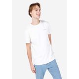 Colin's Colins Comfort Fit Yuvarlak Yaka Düz Erkek Beyaz Kısa Kol Tişört Cl1068197 Q1.v2 Ofw Beyaz