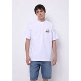 Colin's Colins Comfort Fit Yuvarlak Yaka Düz Erkek Beyaz Kısa Kol Tişört Cl1077192 Q1.v1 Ofw Beyaz