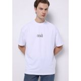 Colin's Colins Comfort Fit Yuvarlak Yaka Düz Erkek Beyaz Kısa Kol Tişört Cl1077195 Q1.v1 Ofw Beyaz