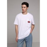 Colin's Colins Comfort Fit Yuvarlak Yaka Düz Erkek Beyaz Kısa Kol Tişört Cl1081607 Q1.v2 Ofw