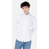Colin's Colins Dar Kesim Shirt Yaka Beyaz Erkek Uzun Kol Gömlek Cl1069259 Cl1069259 Q1.v1 Wht Beyaz