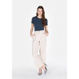 Colin's Colins Regular Fit Yüksel Bel Geniş Paça Kadın Ekru Pantolon Cl1074667 Q1.v1 Ecr Ekru