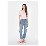 Colin's Mom Fit Yüksek Bel Daralan Paça Kadın İndigo Denim Jean Pantolon