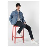 Colin's Oversize Fit Düğmeli Astarsız Erkek Mavi Ceket