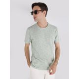 Colin'S Regular Fit Bisiklet Yaka Yeşil Erkek Kısa Kol Tişört Cl1062866_Q1.V2_Lkh haki