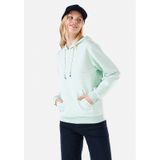 Colins Regular Fit Kapüşonlu Düz Kadın Yeşil Sweatshirt Cl1067255 Q1.v1 Mnm Mint Melange