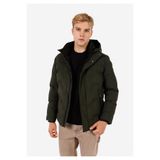 Colin's Regular Fit Kapüşonlu Erkek Yeşil Mont