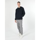 Colin's Regular Fit Kapüşonlu Mavi Erkek Sweatshirt cl1055785_Q1.V2_NAV lacivert
