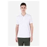 Colin's Regular Fit Polo Yaka Düz Erkek Beyaz Kısa Kol Tişört