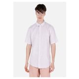Colin's Regular Fit Shirt Neck Düz Erkek Bej Kısa Kol Gömlek