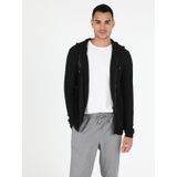 Colin's Slim Fit Erkek Siyah Hırka CL1050730_Q1.V1_BLK