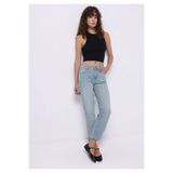 Colin's Slim Fit Orta Bel Cigarette Leg Kadın İndigo Jean Pantolon