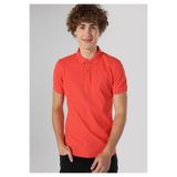 Colin's Slim Fit Polo Yaka Düz Erkek Pembe Kısa Kol Tişört