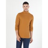 Colin'S Slim Fit Yarim Balikci Düz Sarı Erkek Uzun Kol Tişört Cl1049854_Q1.V1_Yls Sarı