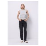 Colin's Straight Fit Orta Bel Tam Boy Paça Kadın Siyah Jean Pantolon