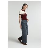 Colin's Wide Leg Fit Kadın Blue Black Denim Jean Pantolon