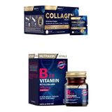 Collagen 30 Saşe 10000 Mg + B12 Vitamini 1000 Mcg 60 Dilaltı Tableti