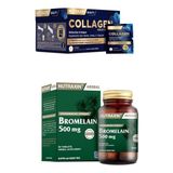 Collagen 30 Saşe 10000 Mg + Bromelain 500 Mg 60 Kapsül