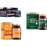 Collagen 30 Saşe 10000 Mg + Bromelain 60 Kapsül + C Vitamini 1000 Mg 30 Tablet