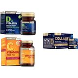 Collagen 30 Saşe 10000 Mg + D3 Vitamini 120 Tablet + C Vitamini 30 Tablet