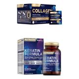 Collagen 30 Saşe 10000 Mg + Keratin Formula 60 Tablet