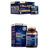 Collagen 30 Saşe 10000 Mg + Multivitamin ve Mineral Complex Kadın 60 Tablet