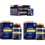 Collagen 30 Saşe 10000 Mg + Vitamin Max (C,d,zinc) 60 Tablet X2 Adet