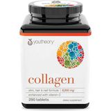 Collagen 6,000 Mg Hydrolyzed Kollejen Vitamin C (As Calcium Ascorbate) ile Counteract Skin-Aging