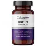 Collagen Forte Biotin 5000 mcg Kolajen Saç Vitamini 1500 mg 90 Tablet