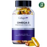 Collagen Forte Omega-3 Premium 2x90 Kapsül Balık Yağı