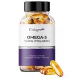 Collagen Forte Planitnum Omega-3 Premium Fish Oil 90 Softgel X 1000Mg, Balık Yağı, Hidrolize Kolajen & C Vitamini