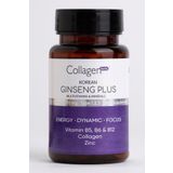Collagen Forte Platinum Kırmızı Kore Ginseng Plus, Hidrolize Kolajen, Vitamin B5-B6-B12 & Çinko, Softgel 1000Mg