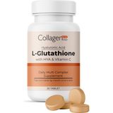 Collagen Forte Platinum L-Glutathione Hyalüronik Asit ve Vitamin C 30 Tablet Besin Takviyesi