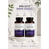 Collagen Forte Platinum Multi Collagen Complex 1500 mg 90 Tablet + Glucosamine Chondroitin MSM 1500 mg 90 Tablet | Premium İkili Set