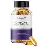 Collagen Forte Platinum Omega 3 Premium Fish Oil, Balık Yağı, Hidrolize Kolajen, Vitamin C 1000mg 90 Softjel Kapsül