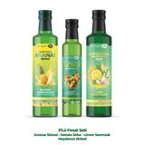 COLLAGEN LIFE Ananas Sirkesi 500ml, Be Mixed Up Sirke 250ml ve Limon Sarımsak Maydanoz Sirkesi 500ml - 3'lü Fırsat Seti