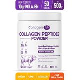 Collagen Life Hidrolize Kolajen Peptit Tip 1 - Tip 3 Kolajen 500g - Biotin & 15 Amino Asit 50 Günlük Gıda Takviyesi