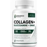 Collagen Type 1-2-3 (Glucosamıne, Dmae) Bioscience - 2500 mg/60 kapsül