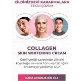 Collagenfox Cilt Beyazlatıcı Krem Aydınlatıcı Kolajen Içerikli Leke Karşıtı 100 ml
